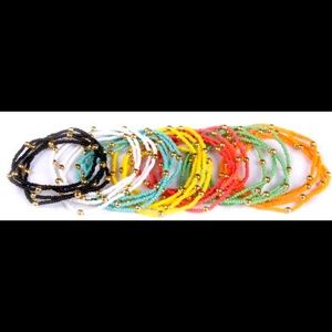 ***New*** Set of 3 stretch beaded bracelets